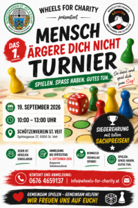 1. Wheels for Charity Mensch-ärgere-dich-nicht Turnier 48d7fa3a e849 4017 8e3c f13891ecb742