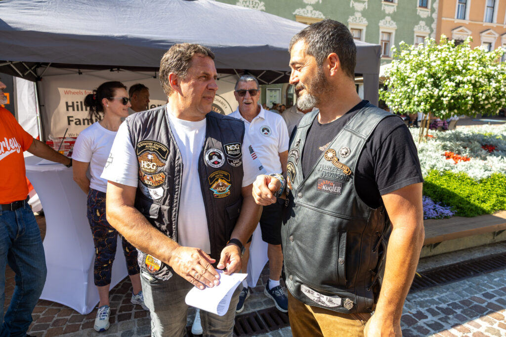 Harley Davidson Charity Tour in St.Veit hd charity tour stopp in st.veit 124