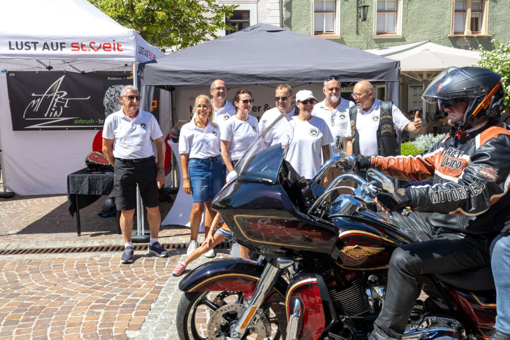 Harley Davidson Charity Tour in St.Veit hd charity tour stopp in st.veit 4