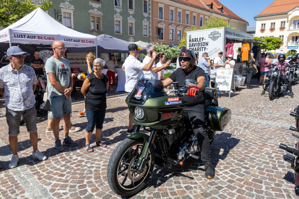 Harley Davidson Charity Tour in St.Veit hd charity tour stopp in st.veit 55