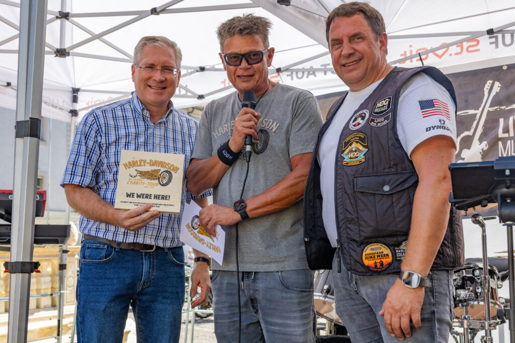 Harley Davidson Charity Tour in St.Veit hd charity tour stopp in st.veit 89