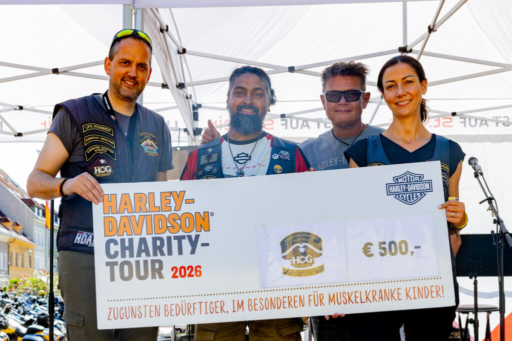 Harley Davidson Charity Tour in St.Veit hd charity tour stopp in st.veit 94