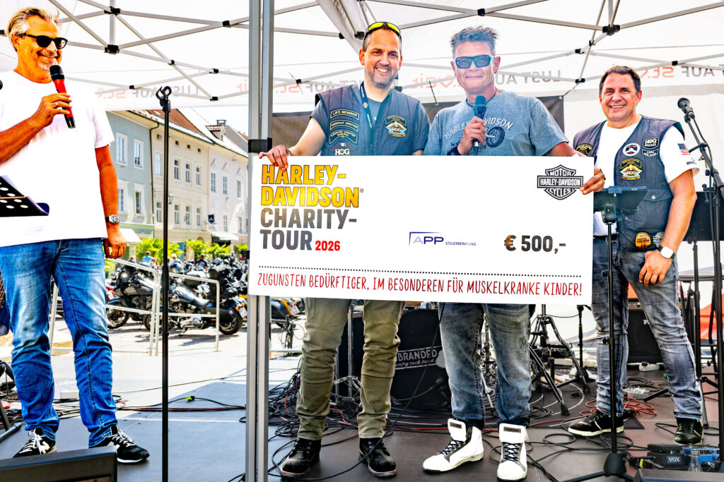 Harley Davidson Charity Tour in St.Veit hd charity tour stopp in st.veit 96